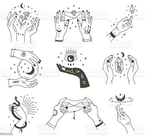 The Symbolism of Witchcraft Hand Sigils